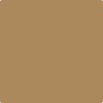 1099-Byzantine: Gold a paint color by Benjamin Moore avaiable at Clement's Paint in Austin, TX.