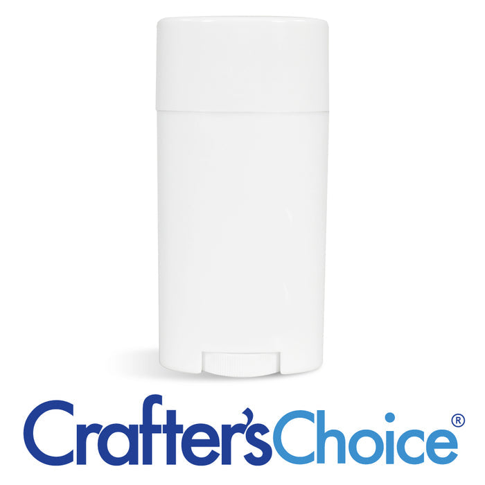 2.5 oz White Lotion Bar Tube & Top - Dial Up