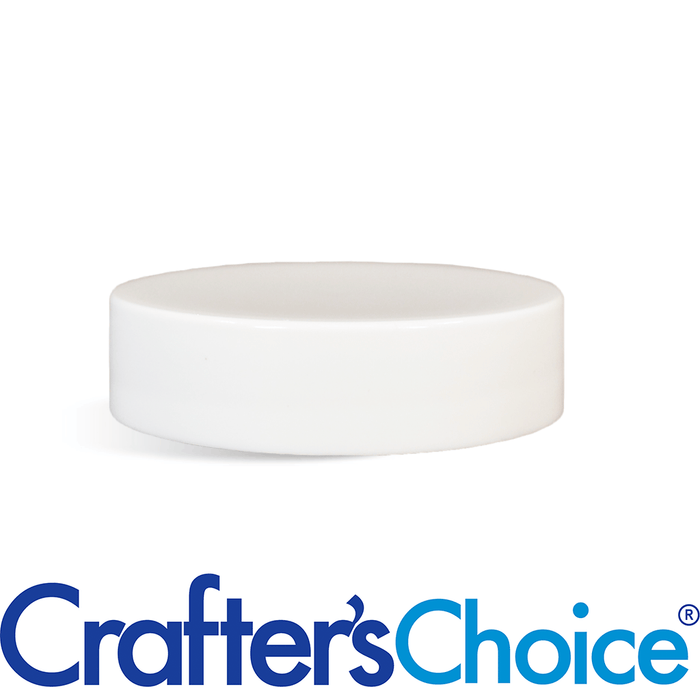 38/400 White Straight Top Cap - F217 Liner