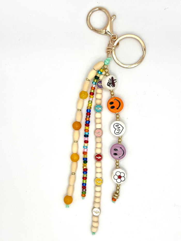Fun Funky Farm Whimsy Keychain