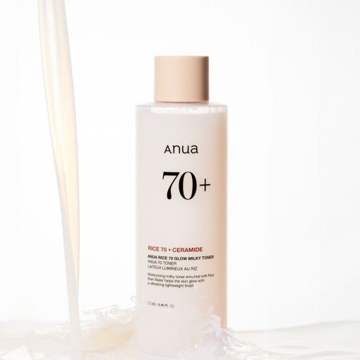 Anua Rice 70 Glow Milky Toner 250ml β Skin Care | Korean Skincare Canada - VGLE Beauty