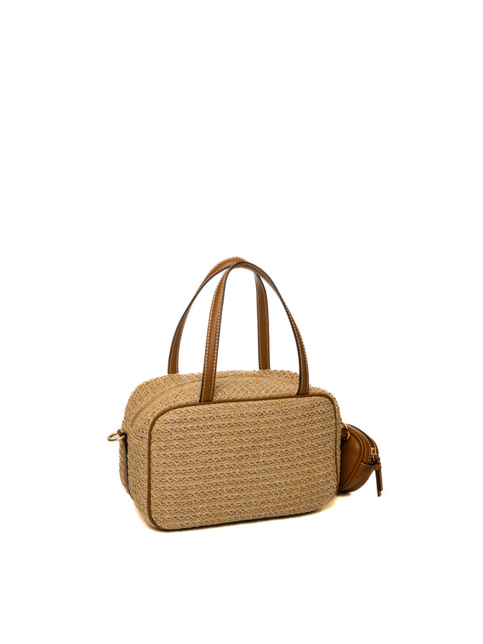LIU JO borsa a mano aferielle naturale/marrone AA6113T383A FERIELLE-00005