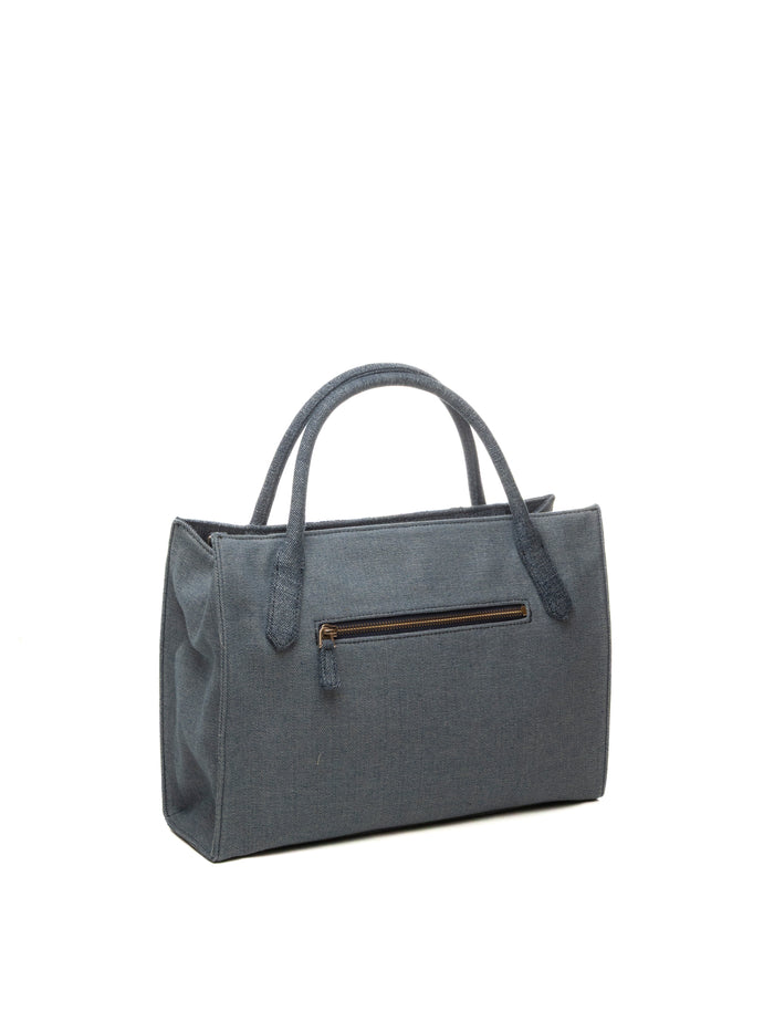 GUESS borsa a mano jodi demin blu HWDG9769220 JODI-DENIM MUL