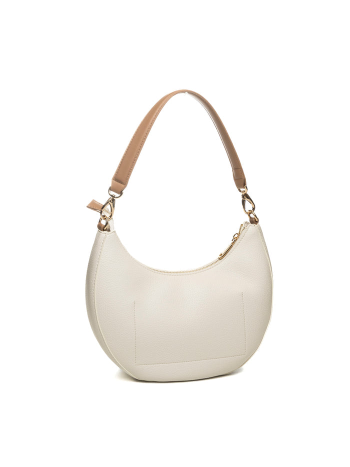 VALENTINO borsa a spalla alexia bianca/cuoio VBS5A808 ALEXIA-BIA/CUO