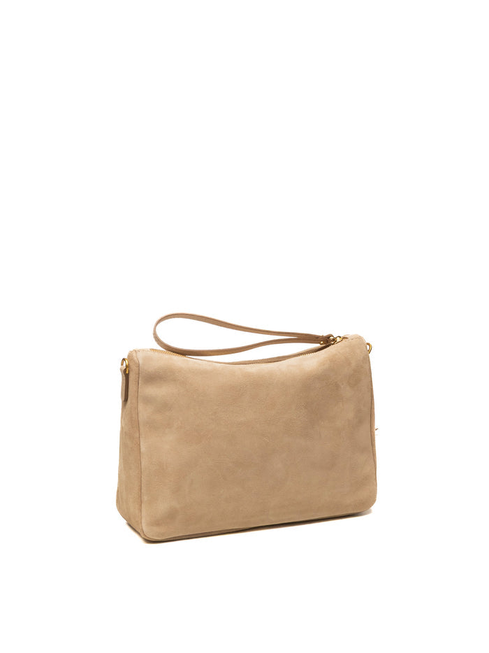 GIANNI CHIARINI borsa a spalla nora pouch beige 10225 NORA POUCH-9308