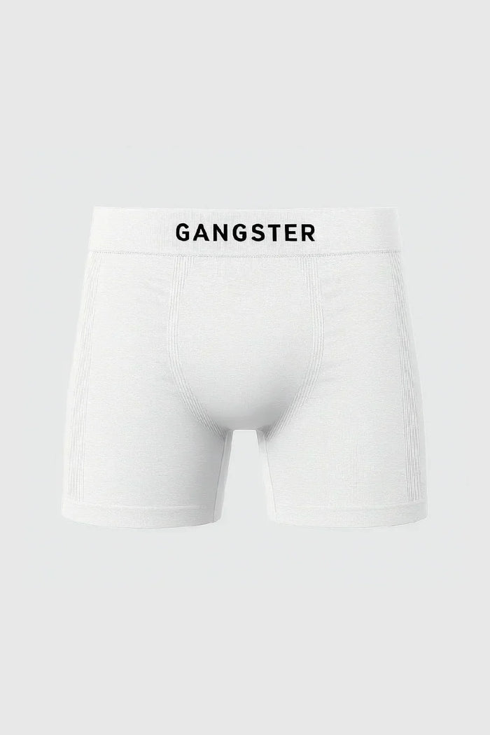 Calzoncillo Calzoncillo Poliamida Duo Gris/Blanco - Gangster