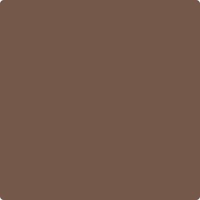 CC-482: Chocolate Fondue a paint color by Benjamin Moore avaiable at Clement's Paint in Austin, TX.