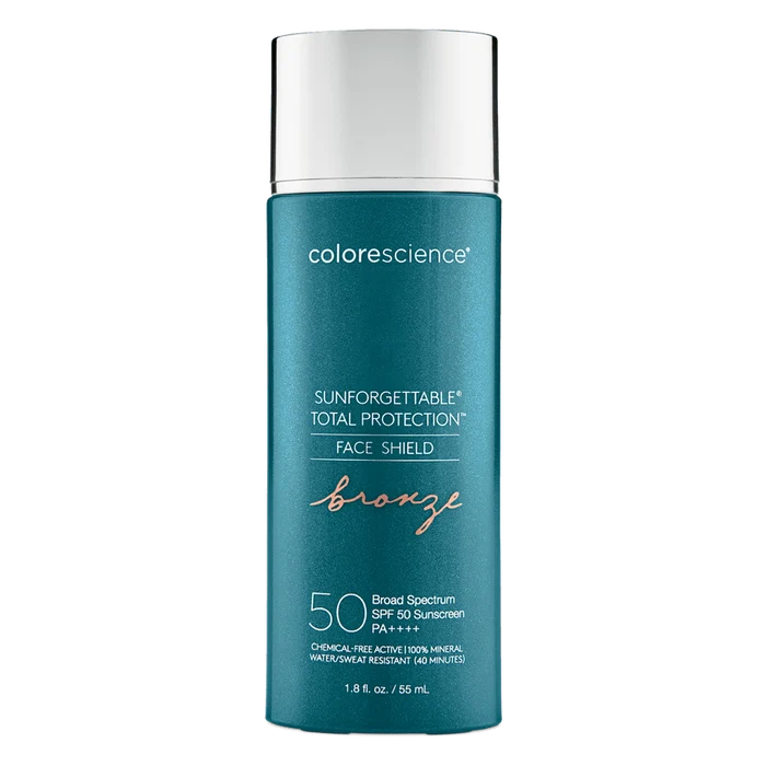 Colorescience: Sunforgettable® Total protection™Face Shield SPF 50 - Bronze - MD Aesthetics