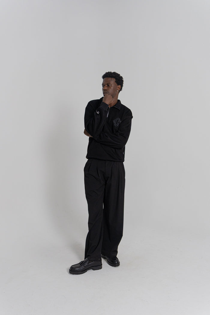 Crate 1/4 Zip Up Box Crew