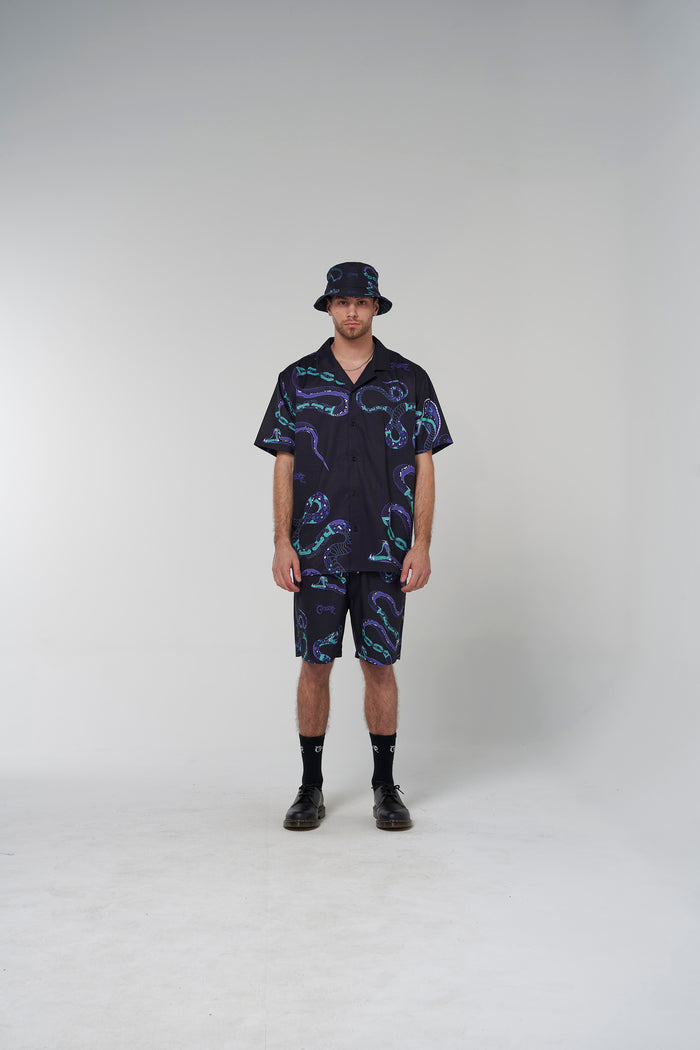 Crate Chained Snake Bucket Hat