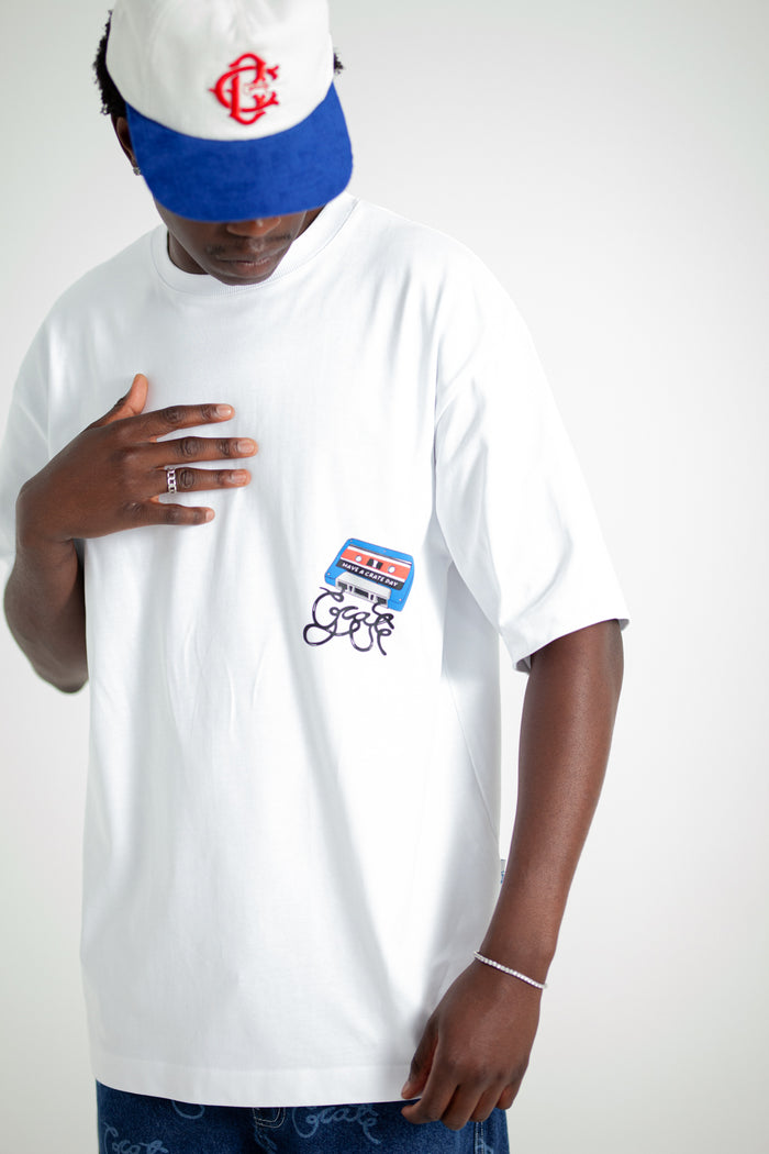 CRATE SCRIPT CASSETTE BOX FIT T-SHIRT