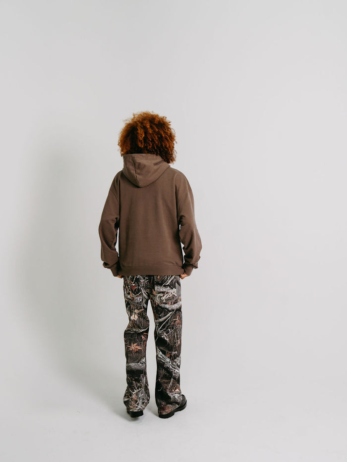 CRATE STAMP SCRIPT BOX FIT HOODIE
