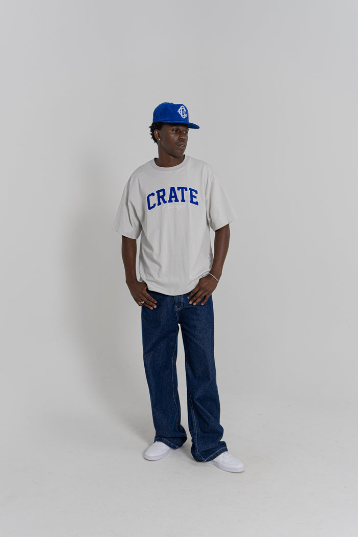 Crate Varsity Box Fit T-Shirt