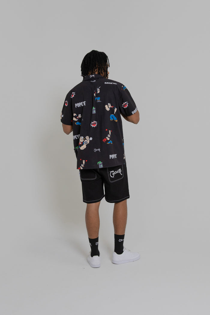 CRATE X POPEYE CUBAN COLLAR SHIRT