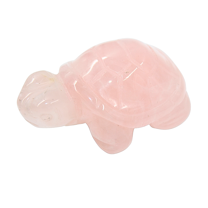 Crystal Turtle – Rose Quartz Large