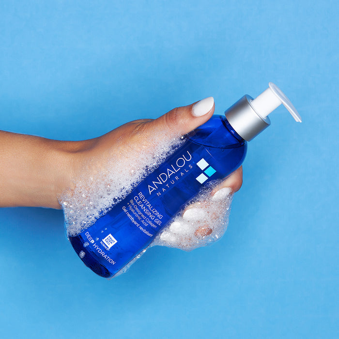 Deep Hydration Revitalizing Cleansing Gel - Andalou Naturals US