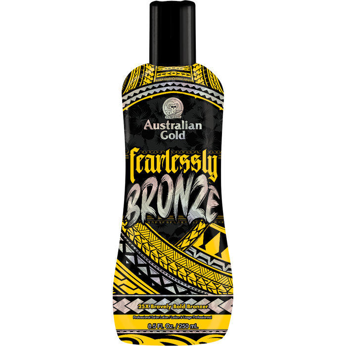 Australian gold new for 2023 tanning lotion fearlessly bronze delayed bronzer