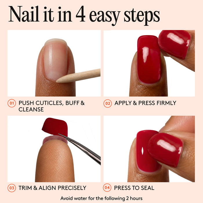 Gel Nail Wraps - Cherry-Picked
