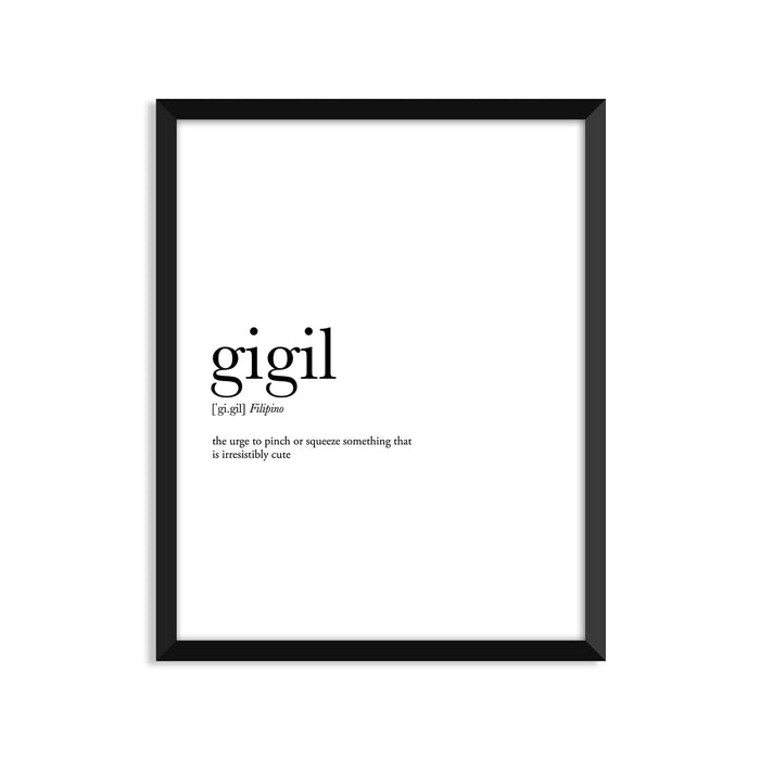 Gigil Definition Everyday Card