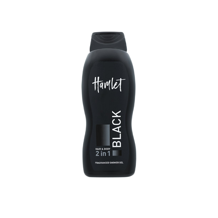 Hamlet 2 in 1 Black Shower Gel