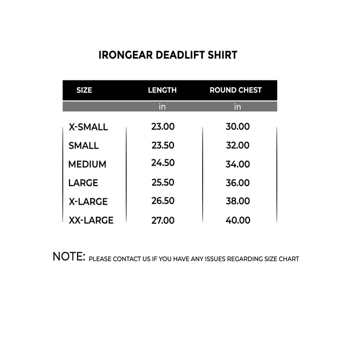 IRONGEAR Deadlift Shirt