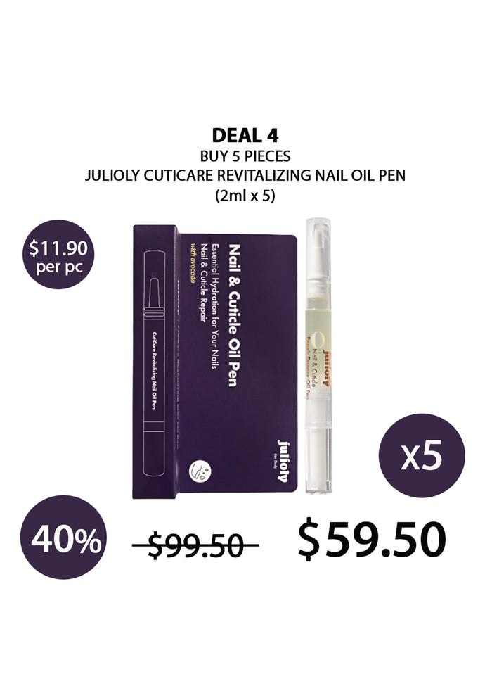 (BUY 5) JULIOLY REVITALIZING NAIL OIL PEN