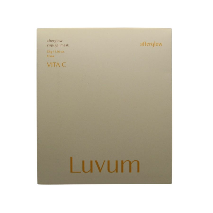 Luvum - Afterglow yuja gel mask