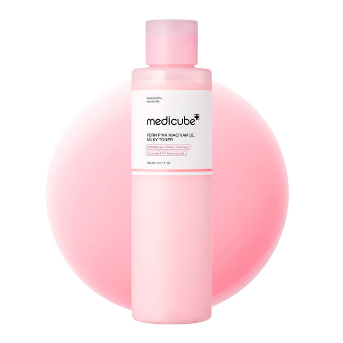 Medicube PDRN Pink Niacinamide Milky Toner 5.07oz/ 150ml