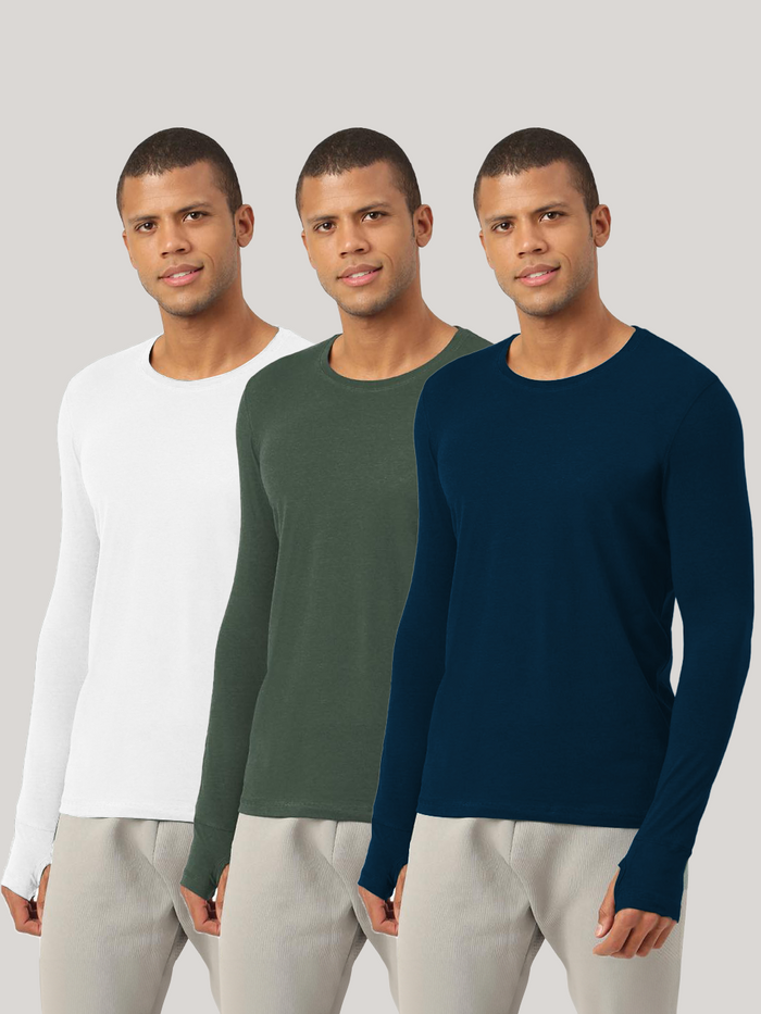 Sapphire Blue; White; Black forest Green / S / Men