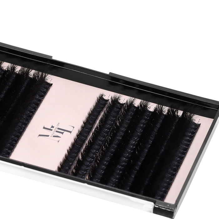 Midnight Fluffy 300D Lash Extensions D Curl