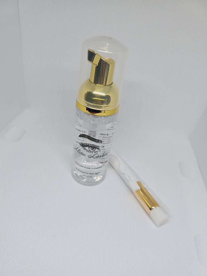 MinuLashes Cleansing Foam plus brush (60ml)