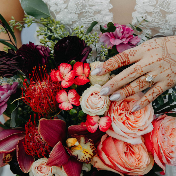 Moody Hues Portland Wedding