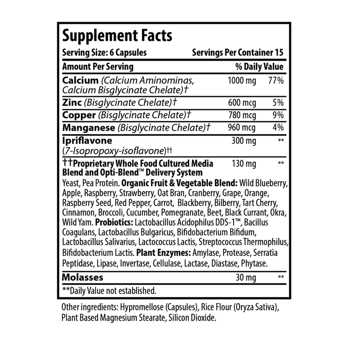 Optimal BonePlus Calcium 90 ct by Optimal Health Systems