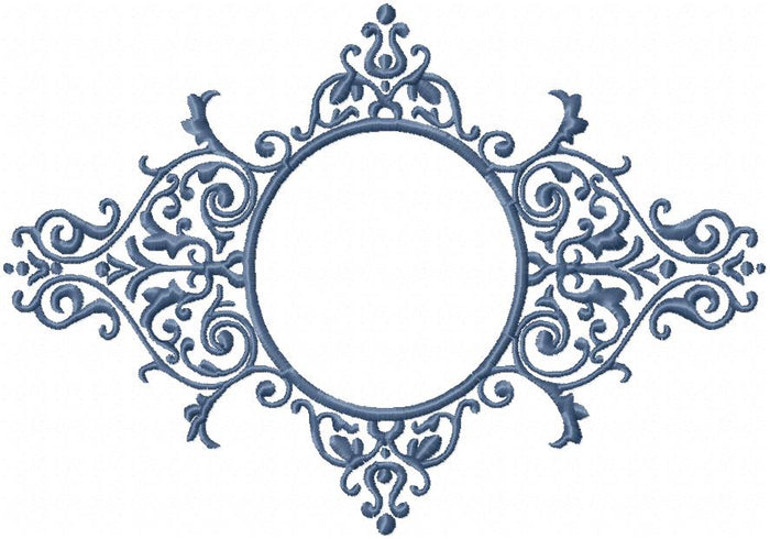 ORNATE MONOGRAM FRAME
