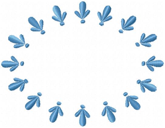 OVAL DOT FRAME