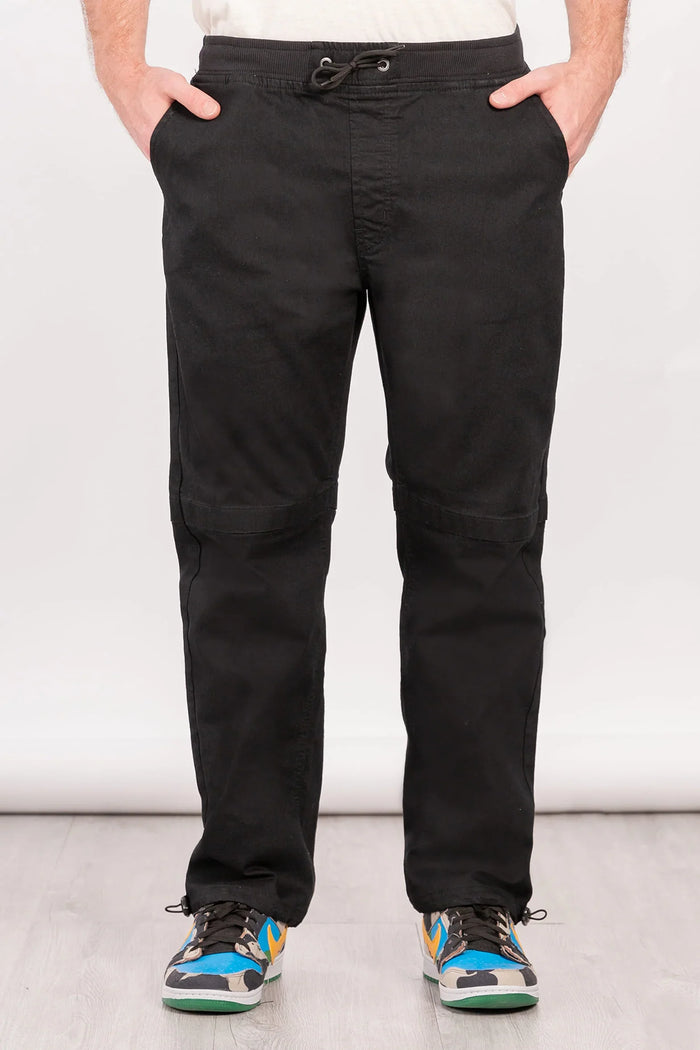 Pantalon Denim Groovy Negro Overcore - Gangster