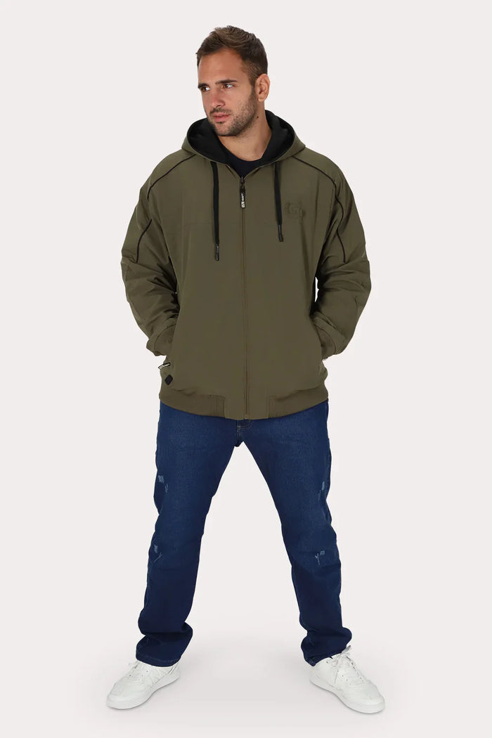 Plus Cortaviento Reversible Daily Verde Gangster - Gangster
