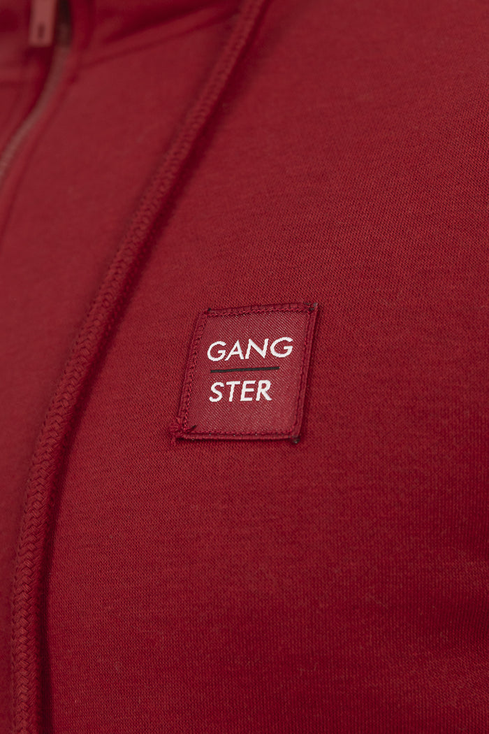 Poleron Fullzipper Path Rojo