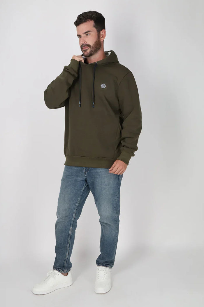 Poleron Hoodie Giddy Verde Gangster - Gangster