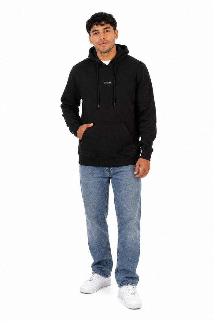 Poleron Hoodie Route Negro