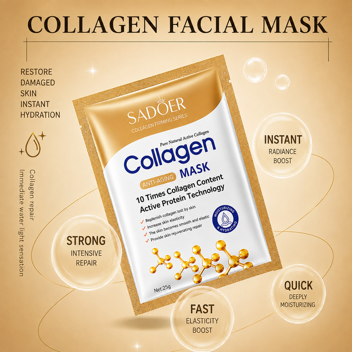 Pre-Launch Deal – SADOER Collagen Anti-Aging Sheet Masks