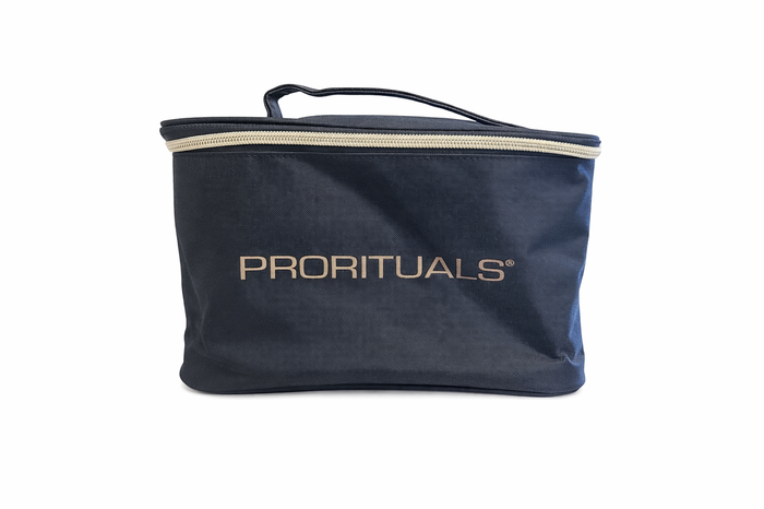 Prorituals Black Cosmetic Travel Bag