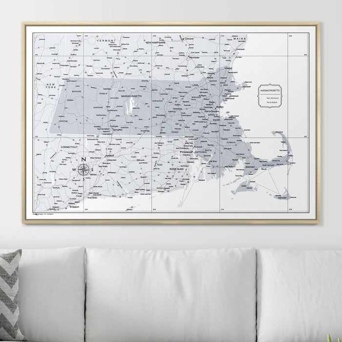 48" x 32" / Standard / Natural Oak