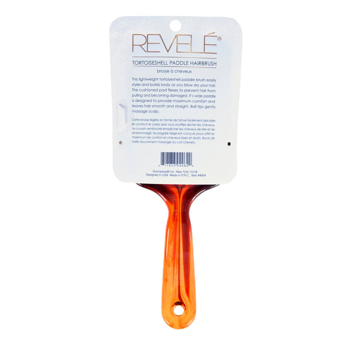Revele Tortoiseshell Paddle Hair Brush - ikatehouse
