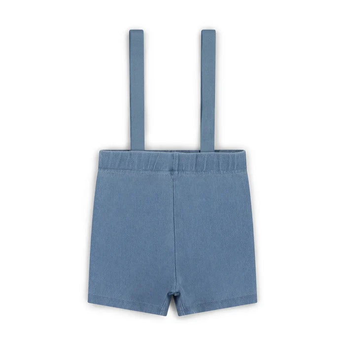 shorts suspender - chambray