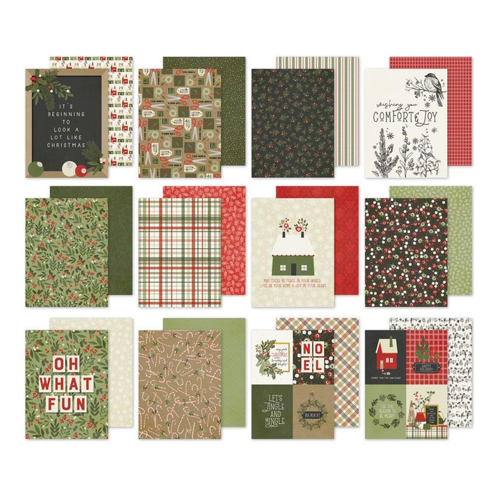 Simple Stories - Double-Sided Paper Pad 6"X8" - 24/Pkg - The Holiday Life. Unique papers is a high-quality printed designer cardstock perfect for use with scrapbooking, paper crafting, card making, planning, home decor and more! Available at Embellish Away located in Bowmanville Ontario Canada.