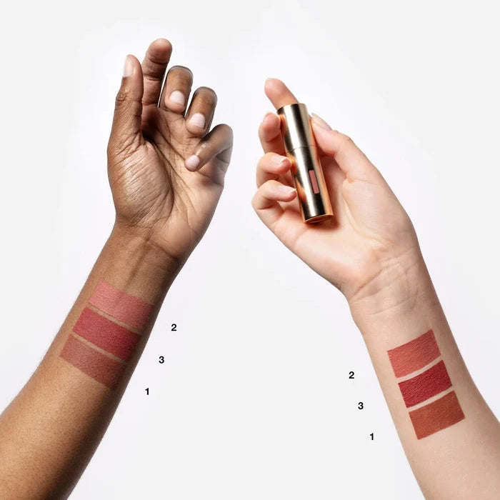 Sisley Color Cloud Lip and Cheek in various shades, new in box, showcasing compact makeup with colorful, creamy product inside.