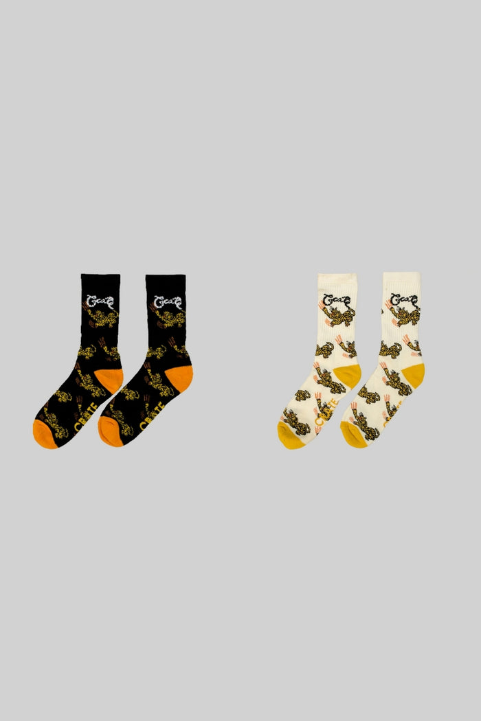SS22 X2 Pack Tiger Socks