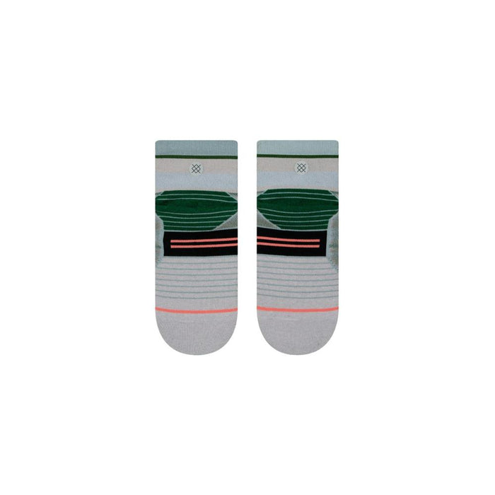 Stance Sock Women Varsity Stripe Qtr Deep Green