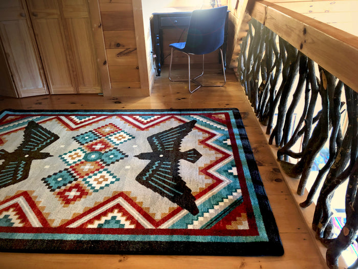 Image of an area rug, Sunset Dance OKA - Electric